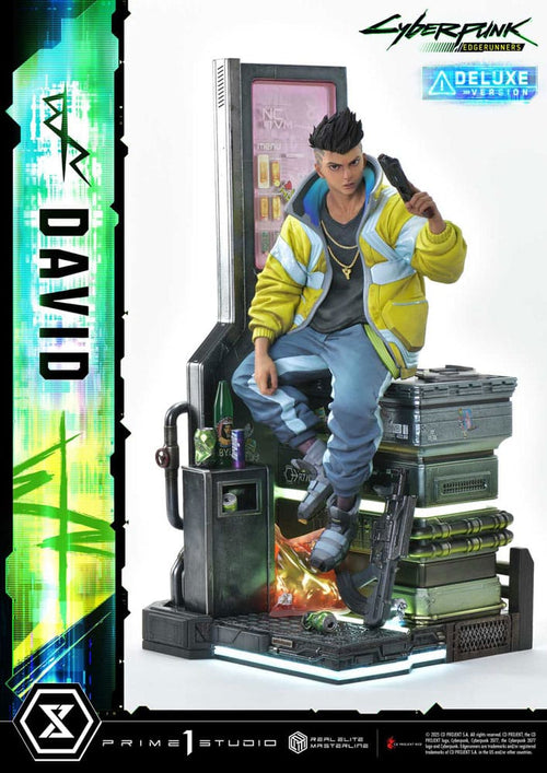 Cyberpunk: Edgerunners Real Elite Masterline Series Statue 1/4 David Bonus Version 58 cm Prime 1 Studio