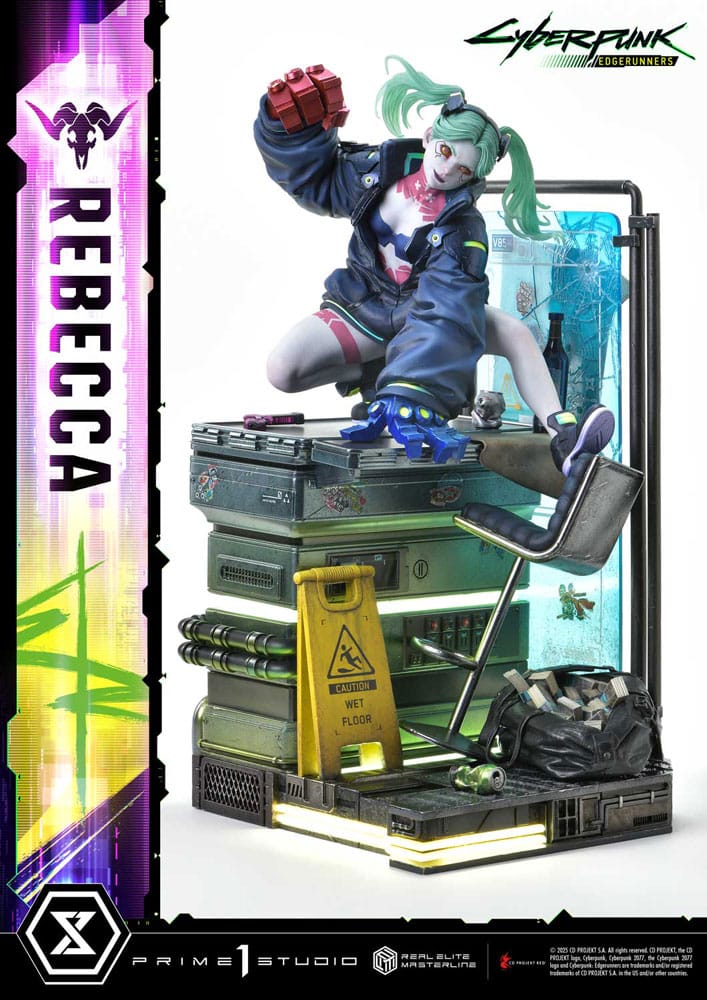 Cyberpunk: Edgerunners Real Elite Masterline Series Statue 1/4 Rebecca 54 cm Prime 1 Studio