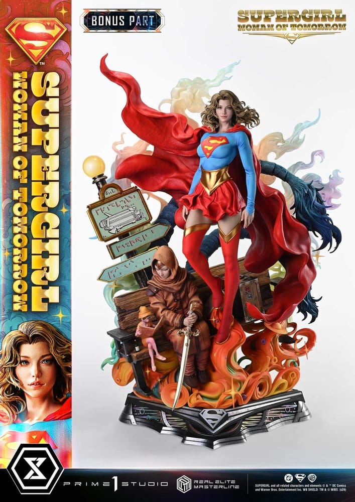 DC Comics Real Elite Masterline Series Statue 1/4 Supergirl Woman of Tomorrow Bonus Version 63 cm Prime 1 Studio