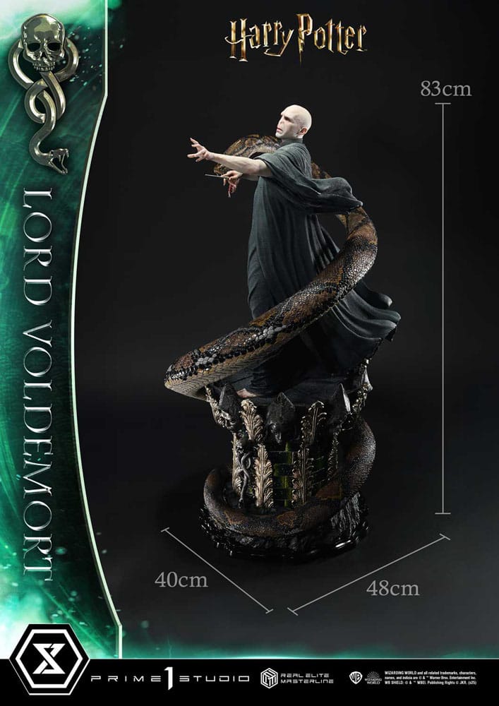 Harry Potter Real Elite Masterline Series Statue 1/4 Lord Voldemort Regular Version 83 cm