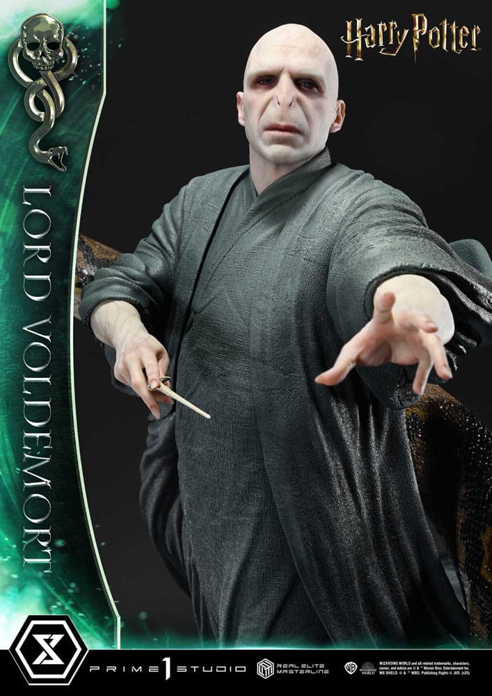 Harry Potter Real Elite Masterline Series Statue 1/4 Lord Voldemort Regular Version 83 cm