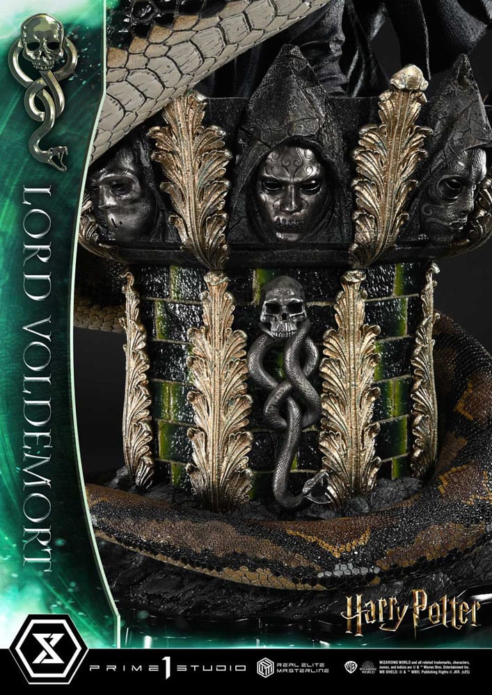 Harry Potter Real Elite Masterline Series Statue 1/4 Lord Voldemort Regular Version 83 cm