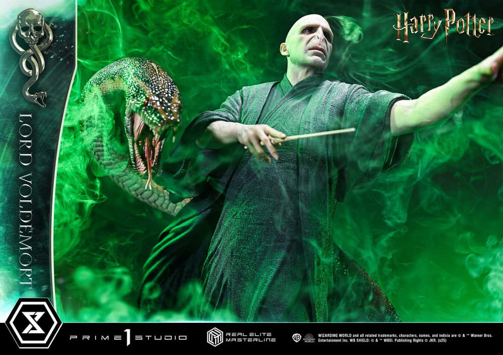 Harry Potter Real Elite Masterline Series Statue 1/4 Lord Voldemort Regular Version 83 cm