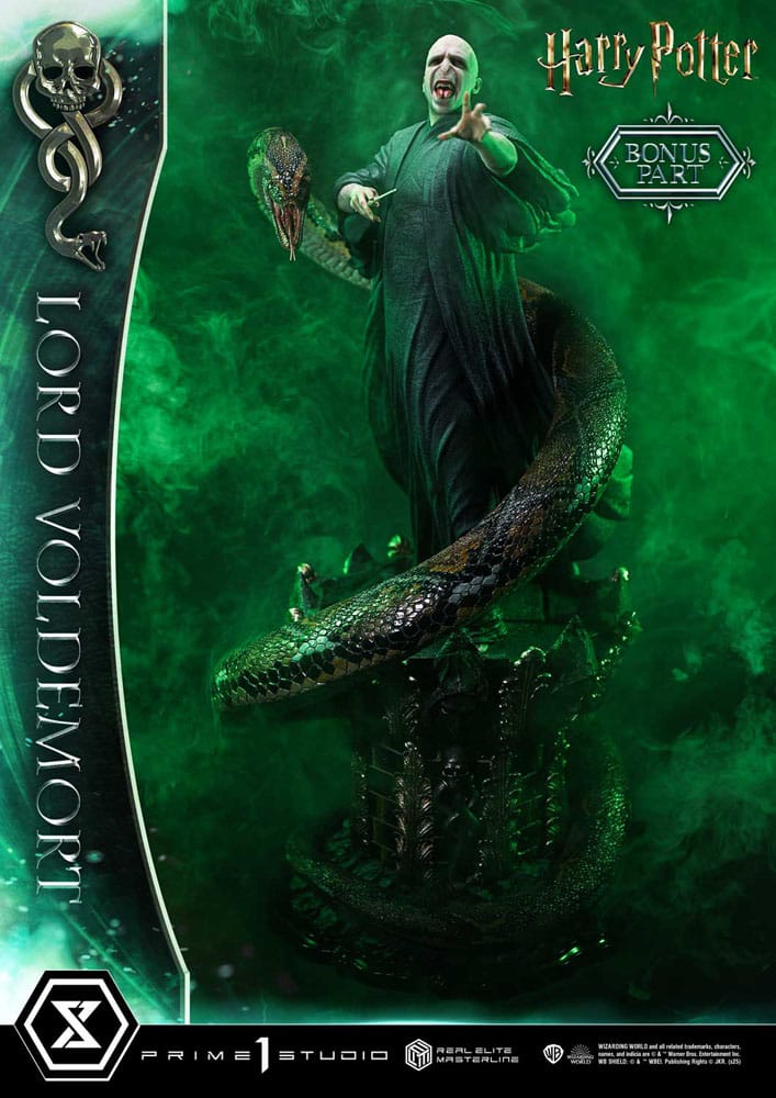 Harry Potter Real Elite Masterline Series Statue 1/4 Lord Voldemort Bonus Version 83 cm