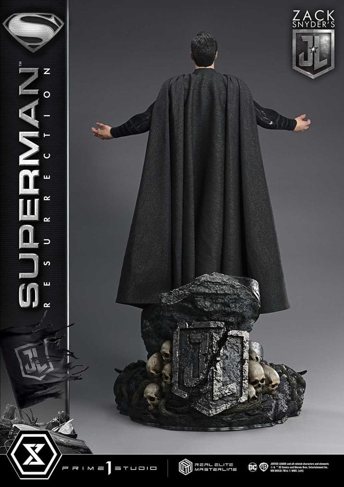 Zack Snyder's Justice League Real Elite Masterline Series Statue 1/3 Superman Resurrection Regular Ver. 95 cm