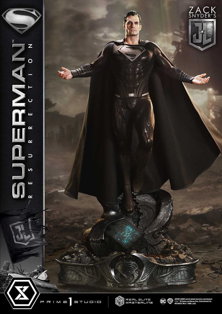 Zack Snyder's Justice League Real Elite Masterline Series Statue 1/3 Superman Resurrection Regular Ver. 95 cm