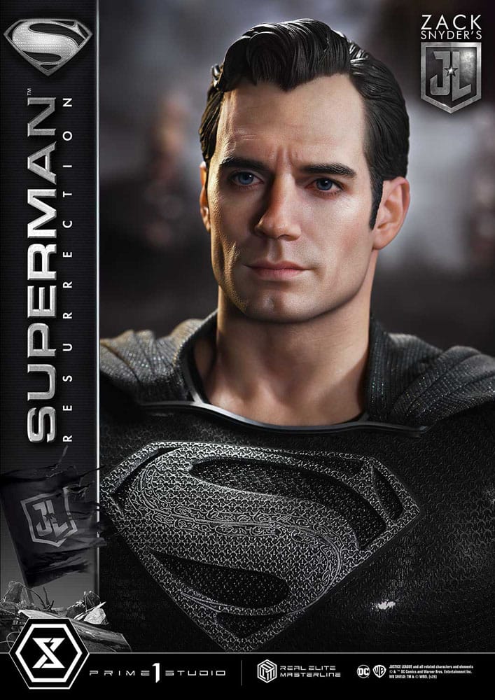 Zack Snyder's Justice League Real Elite Masterline Series Statue 1/3 Superman Resurrection Regular Ver. 95 cm