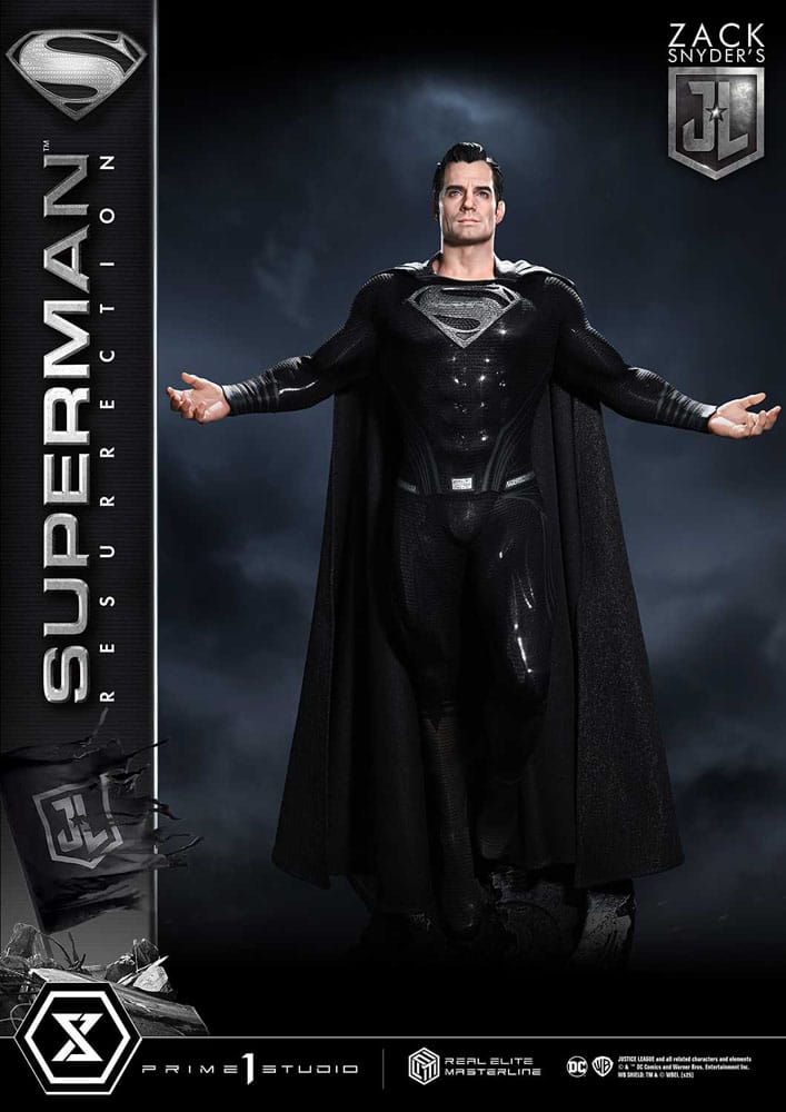 Zack Snyder's Justice League Real Elite Masterline Series Statue 1/3 Superman Resurrection Regular Ver. 95 cm