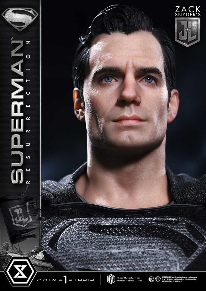 Zack Snyder's Justice League Real Elite Masterline Series Statue 1/3 Superman Resurrection Regular Ver. 95 cm