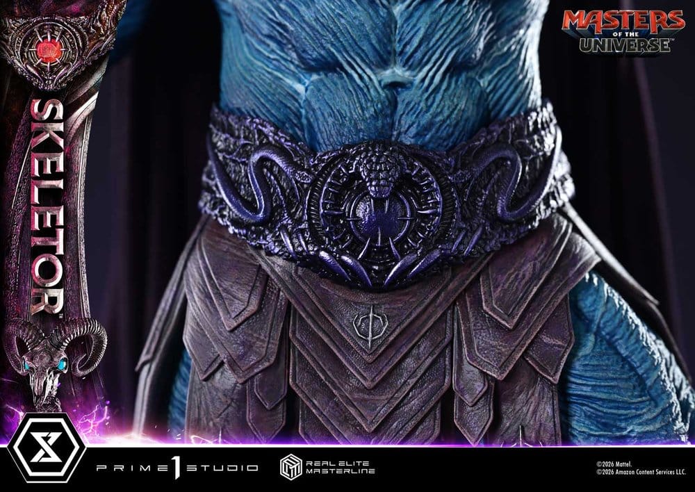 Masters of the Universe (2026 Film) Real Elite Masterline Series Statue 1/3 Skeletor 95 cm