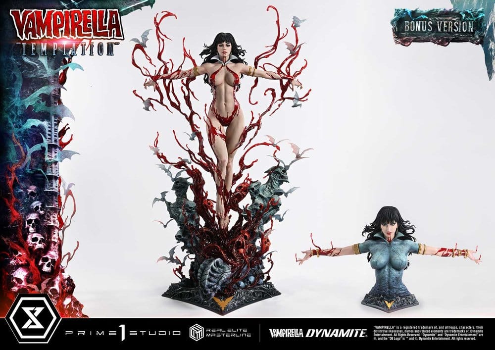 Vampirella Real Elite Masterline Series Statue 1/3 Temptation Bonus Version 100 cm Prime 1 Studio