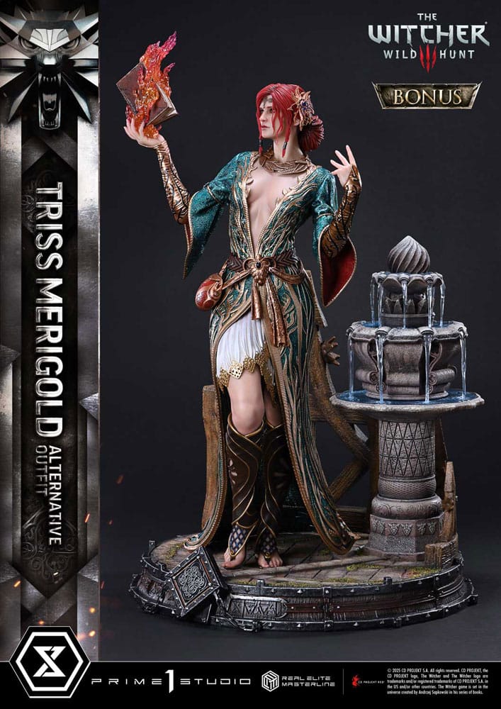 The Witcher 3: Wild Hunt Real Elite Masterline Series Statue 1/4 Triss Merigold Bonus Version 52 cm Prime 1 Studio