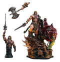 Masters of the Universe Real Elite Masterline Series Statue 1/4 He-Man & Battle Cat Ultimate Bonus Version 86 cm Prime 1 Studio