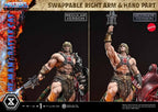 Masters of the Universe Real Elite Masterline Series Statue 1/4 He-Man & Battle Cat Ultimate Bonus Version 86 cm