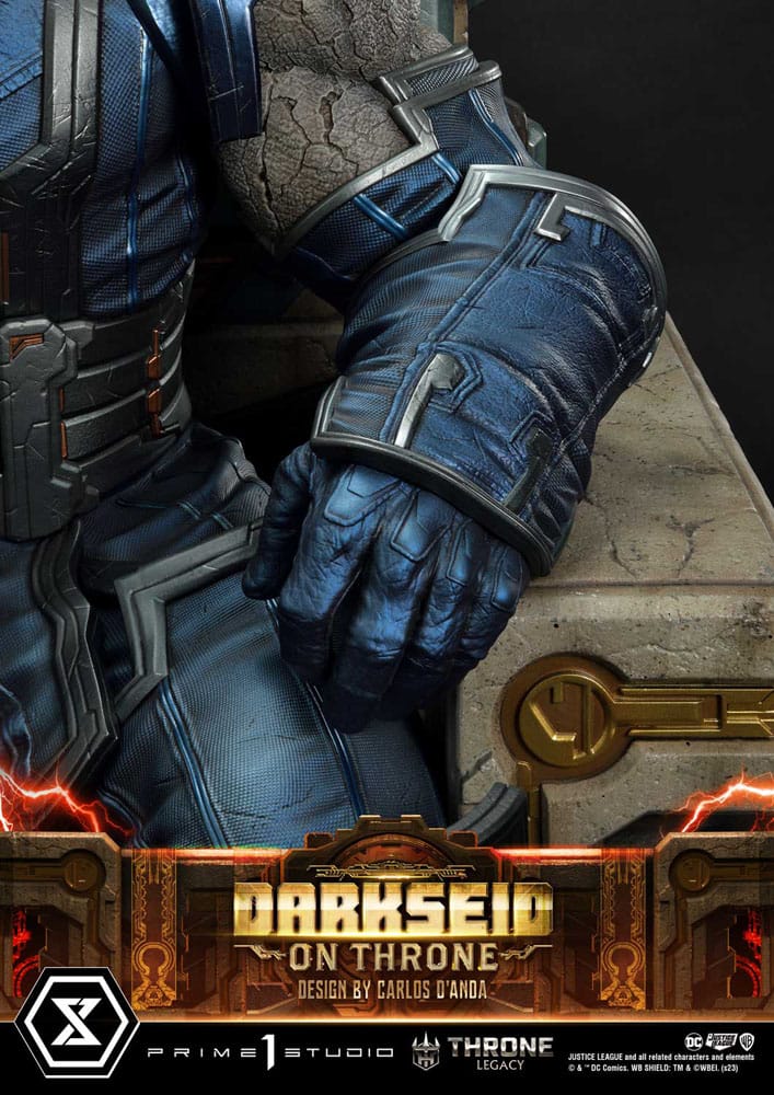 Throne Legacy Series Statue 1/4 Justice League (Comics) Darkseid on Throne Design by Carlos D'Anda Deluxe Bonus Version 65 cm