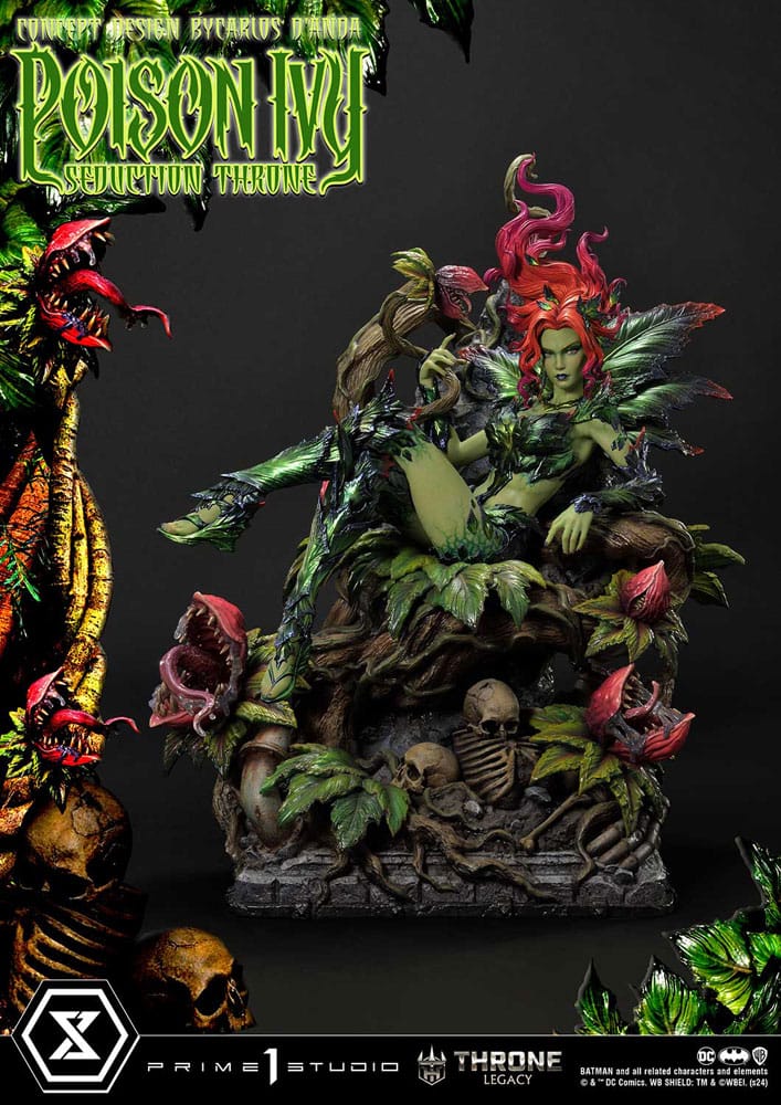 DC Comics Throne Legacy Collection Statue 1/4 Batman Poison Ivy Seduction Throne 55 cm Prime 1 Studio