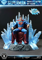 DC Comics Throne Legacy Collection Statue Statue 1/4 Superman Fortress of Solitude on Throne (Design by Gabriele Dell'Otto) Ultimate Bonus Version Prime 1 Studio