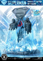 DC Comics Throne Legacy Collection Statue Statue 1/4 Superman Fortress of Solitude on Throne (Design by Gabriele Dell'Otto) Ultimate Bonus Version