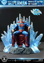 DC Comics Throne Legacy Collection Statue Statue 1/4 Superman Fortress of Solitude on Throne (Design by Gabriele Dell'Otto) Ultimate Bonus Version
