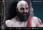 Throne Legacy God of War Series Statue 1/3 Ragnarok Master Thyself Kratos 67 cm