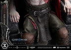 Throne Legacy God of War Series Statue 1/3 Ragnarok Master Thyself Kratos 67 cm