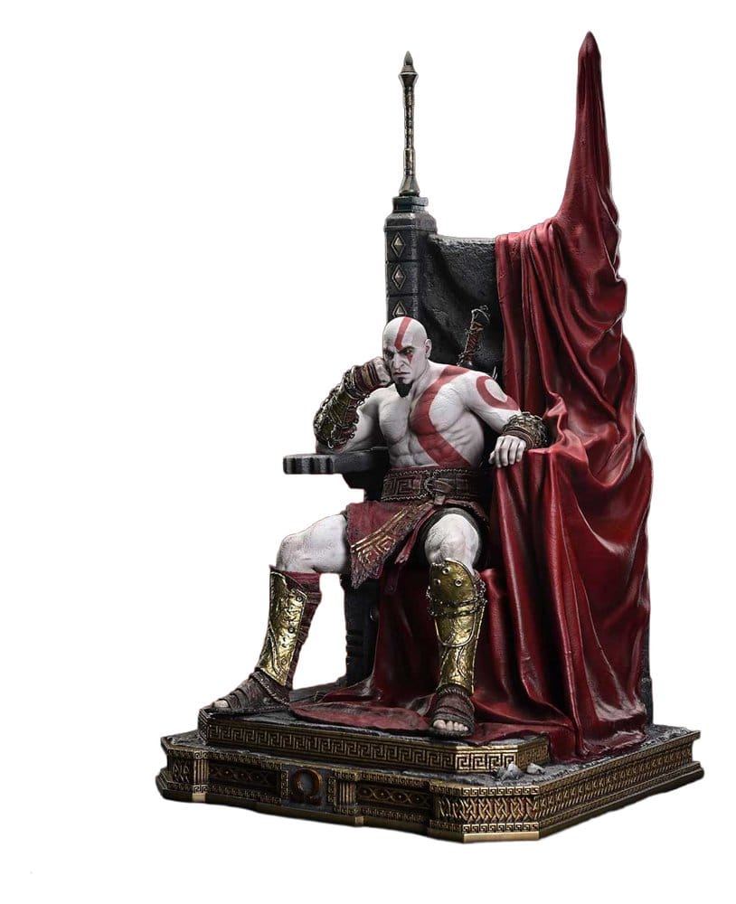 Throne Legacy God of War Series Statue 1/3 Ragnarok Young Thyself Kratos 91 cm Prime 1 Studio