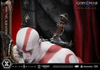 Throne Legacy God of War Series Statue 1/3 Ragnarok Young Thyself Kratos 91 cm