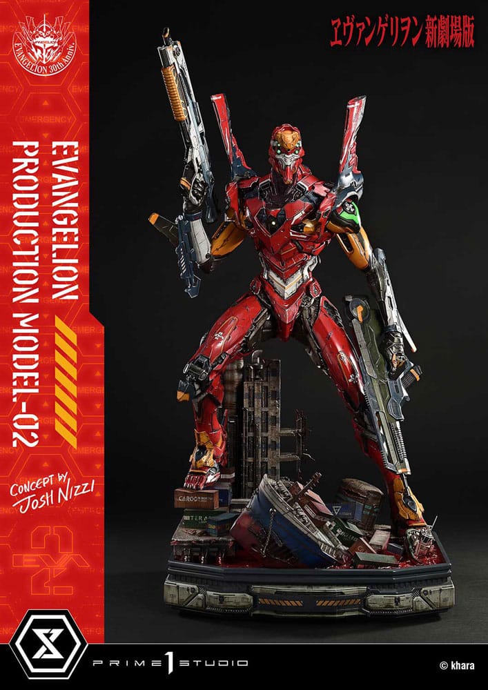 Rebuild of Evangelion Ultimate Diorama Masterline Series Statue Evangelion Production Model-02 (Concept By Josh Nizzi) 73 cm Prime 1 Studio
