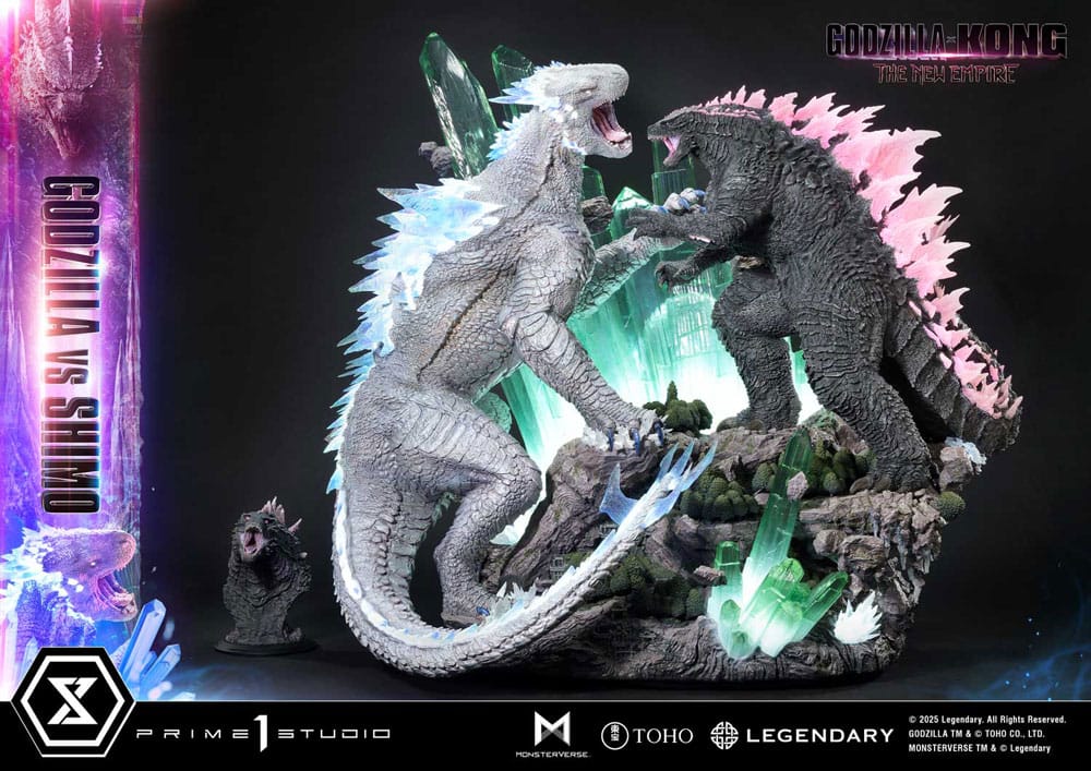 Godzilla x Kong: The New Empire Ultimate Diorama Masterline Series Statue Godzilla vs Shimo 86 cm Prime 1 Studio