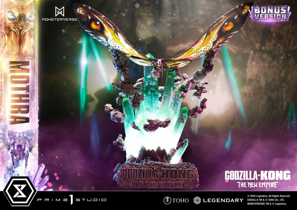 Godzilla x Kong: The New Empire Ultimate Diorama Masterline Series Statue Mothra Bonus Version 113 cm Prime 1 Studio