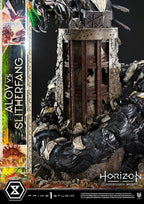 Horizon Forbidden West Ultimate Diorama Masterline Series Statue Aloy vs. The Slitherfang 82 cm