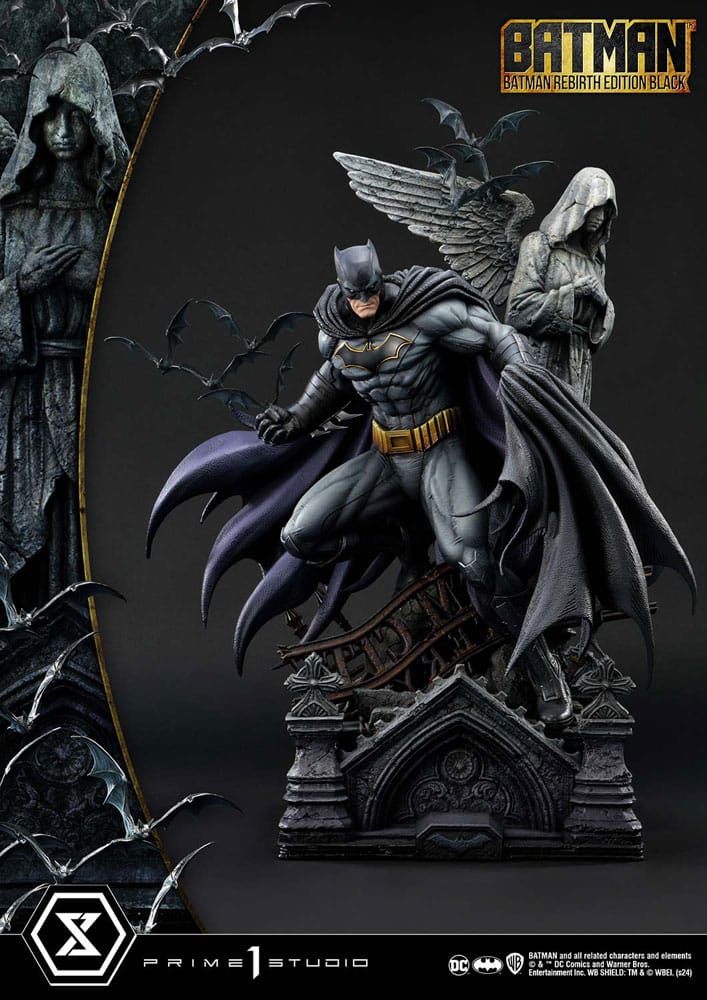 Batman Ultimate Premium Masterline Series Statue 1/4 Batman Rebirth Edition Black 71 cm Prime 1 Studio