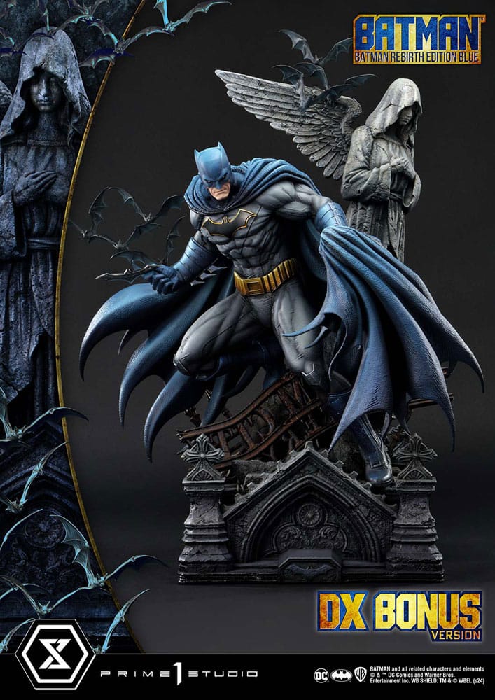 Batman Ultimate Premium Masterline Series Statue 1/4 Batman Rebirth Edition Blue Deluxe Bonus Version 71 cm Prime 1 Studio