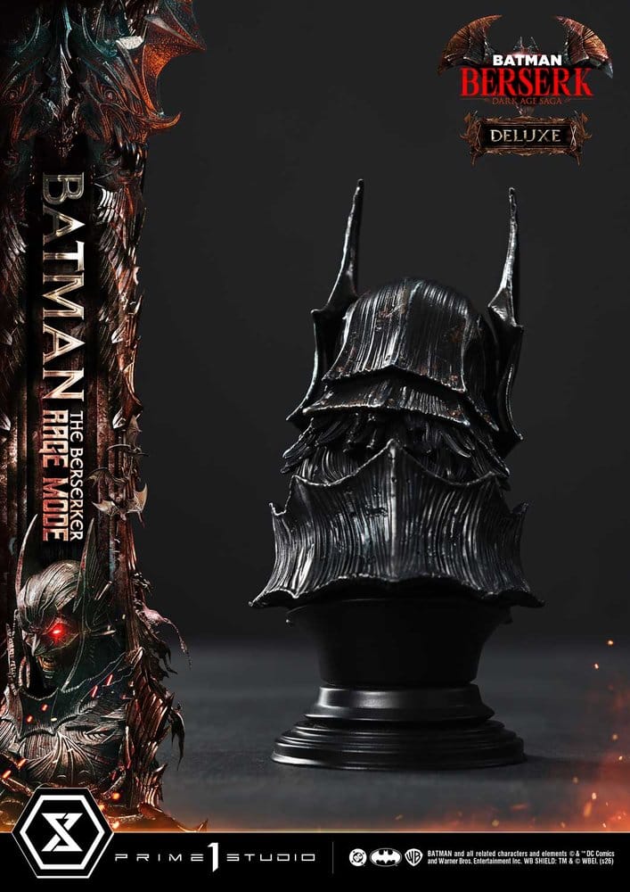 DC Comics Ultimate Premium Masterline Series Statue 1/4 Batman (Comics) Batman: The Berserker Rage Mode Deluxe Version 93 cm