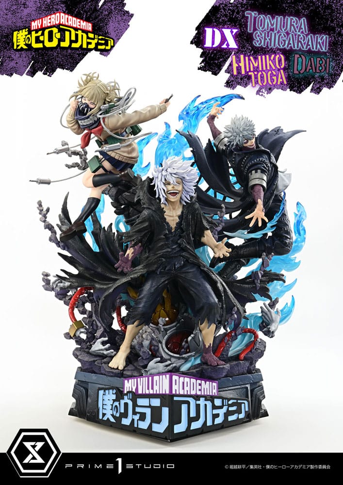 My Hero Academia Statue Ultimate Premium Masterline Tomura Tomura Shigaraki, Dabi & Himiko Toga Deluxe Bonus Version 69 cm Prime 1 Studio