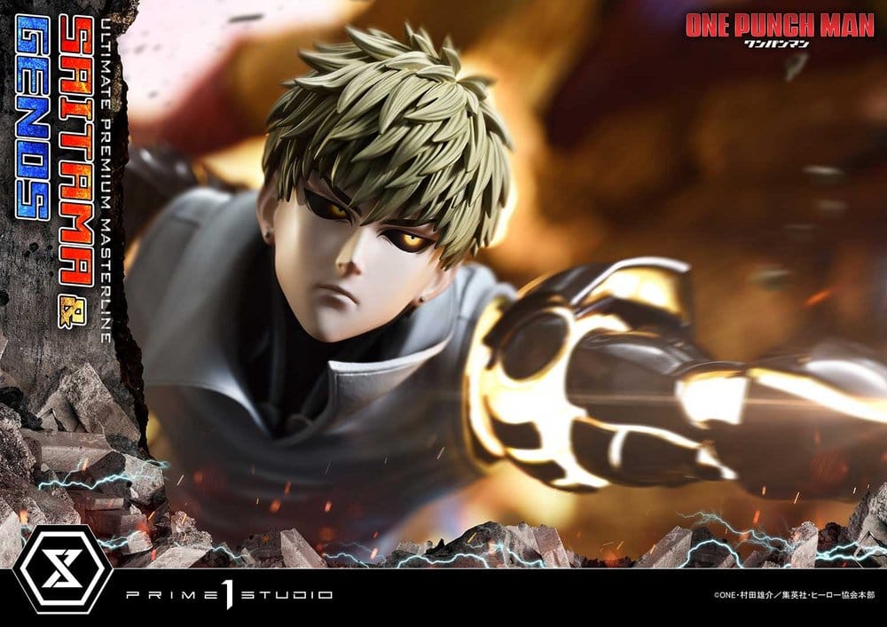 One-Punch Man Ultimate Premium Masterline Series Statue 1/4 Saitama & Genos 73 cm