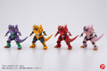 Godzilla x Evangelion Hyper Modeling Series PVC Statues 4-Pack Mechagodzilla Kiryu Eva colour Ver. 9 cm Plex