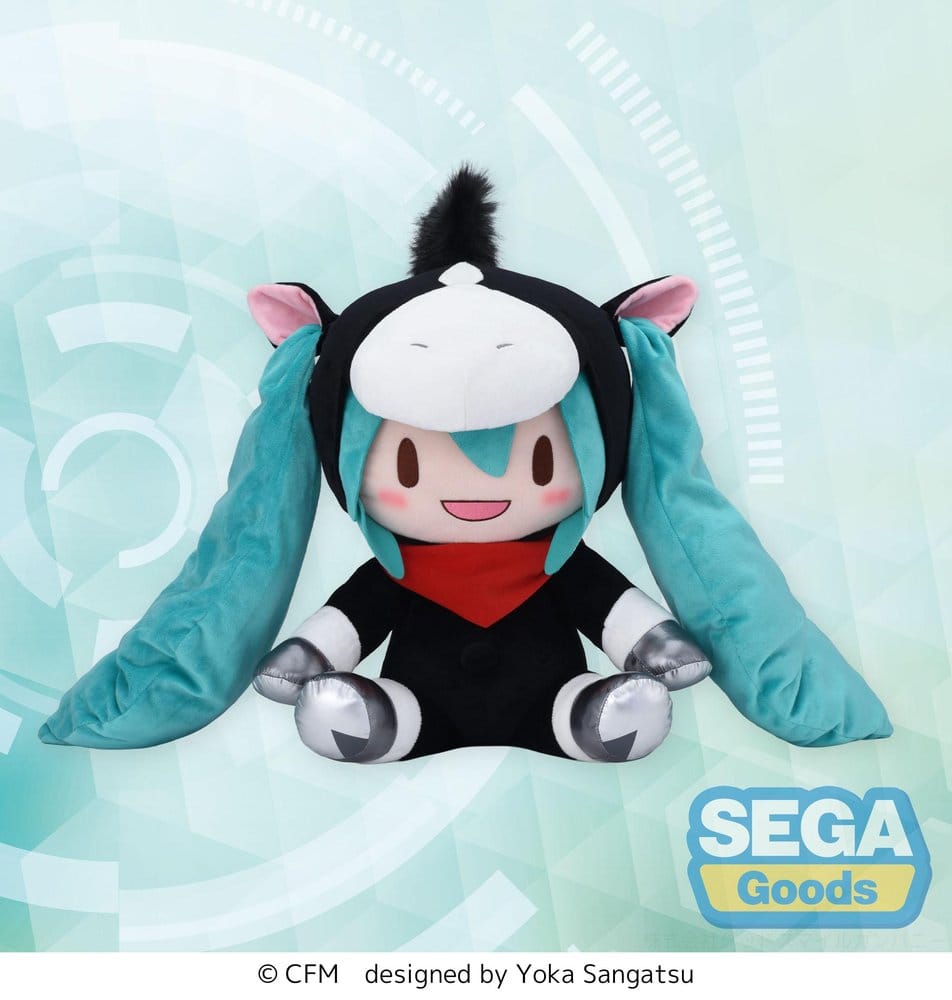 Character Vocal Series 01: Hatsune Miku Fuwa Petit Plush Figure Hatsune Miku Horse 2026 LL 40 cm Sega