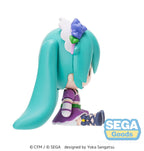 Character Vocal Series 01: Hatsune Miku Fuwa Petit Chibi Figure Hatsune Miku x Love and Berry Dress Up and Dance! Sparkly Purple 8 cm