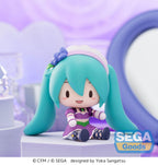 Character Vocal Series 01: Hatsune Miku Fuwa Petit Chibi Figure Hatsune Miku x Love and Berry Dress Up and Dance! Sparkly Purple 8 cm