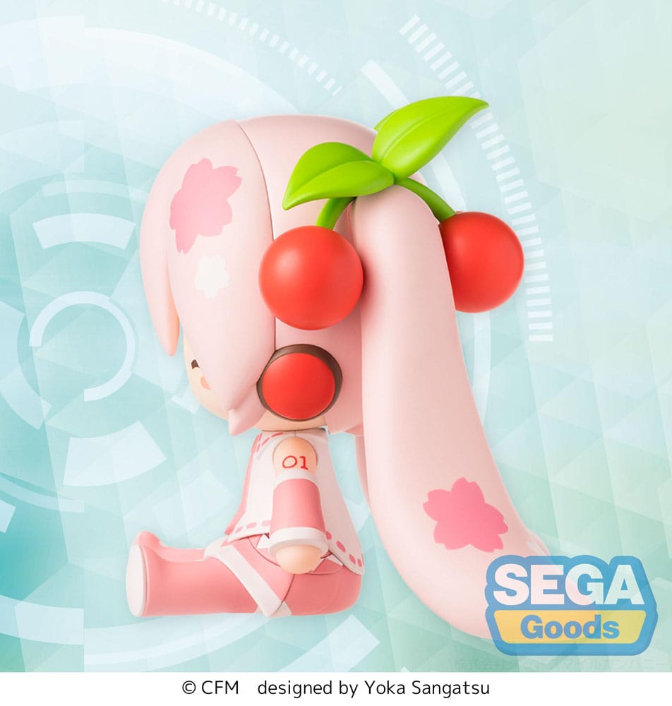 Character Vocal Series 01: Hatsune Miku Fuwa Petit Chibi Figure Sakura Miku 8 cm