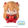 Evangelion: New Theatrical Edition Fuwa Petit Chibi Figure Asuka Plug Suit 8 cm Sega
