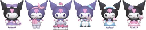 Sanrio Kuromi Party Series Mini Figures Kuromi 5 cm Blind Box Display (12) YuMe Toys