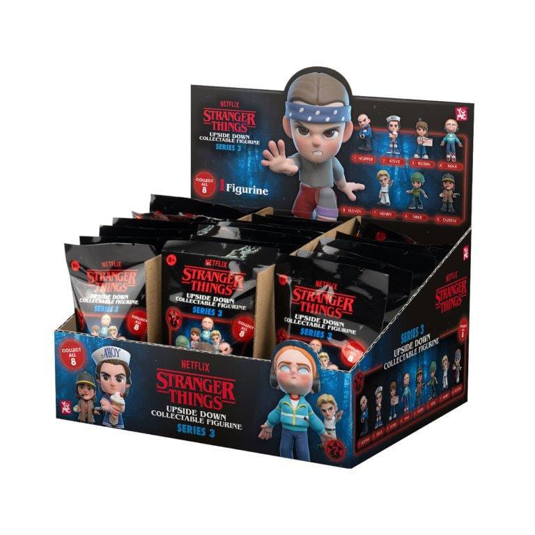 Stranger Things Secret Capsule Mini Figures Upside Down Value TV Series 3 7 cm Display (24) YuMe Toys