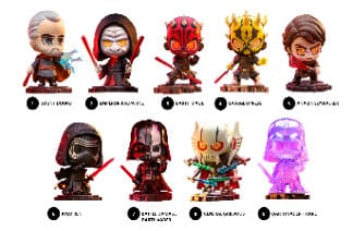 Star Wars Cosbi Mini Figures Dark Side 8 cm Blind Box Display (8) Hot Toys