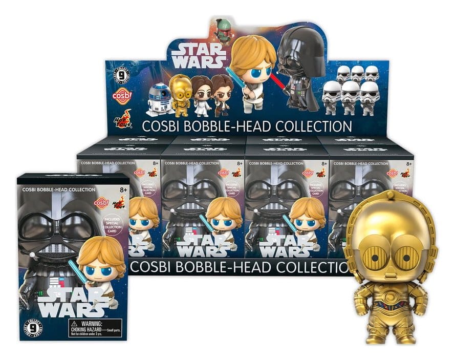 Star Wars Cosbi Mini Figures Series 2 Blind Box Display (8) YuMe Toys
